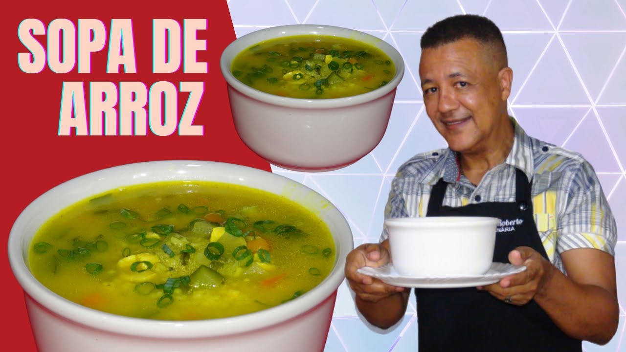 SOPA DE ARROZ