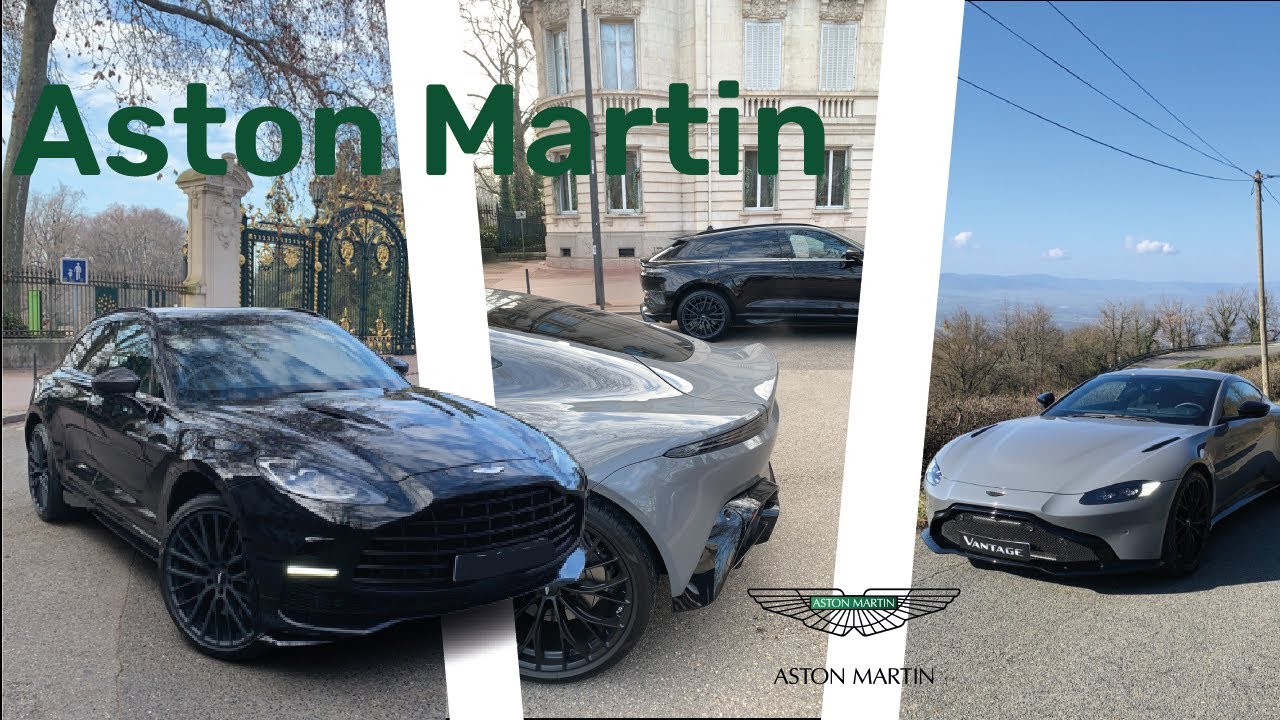 ESSAI DE L'ASTON MARTIN DBX 707 ET VANTAGE !