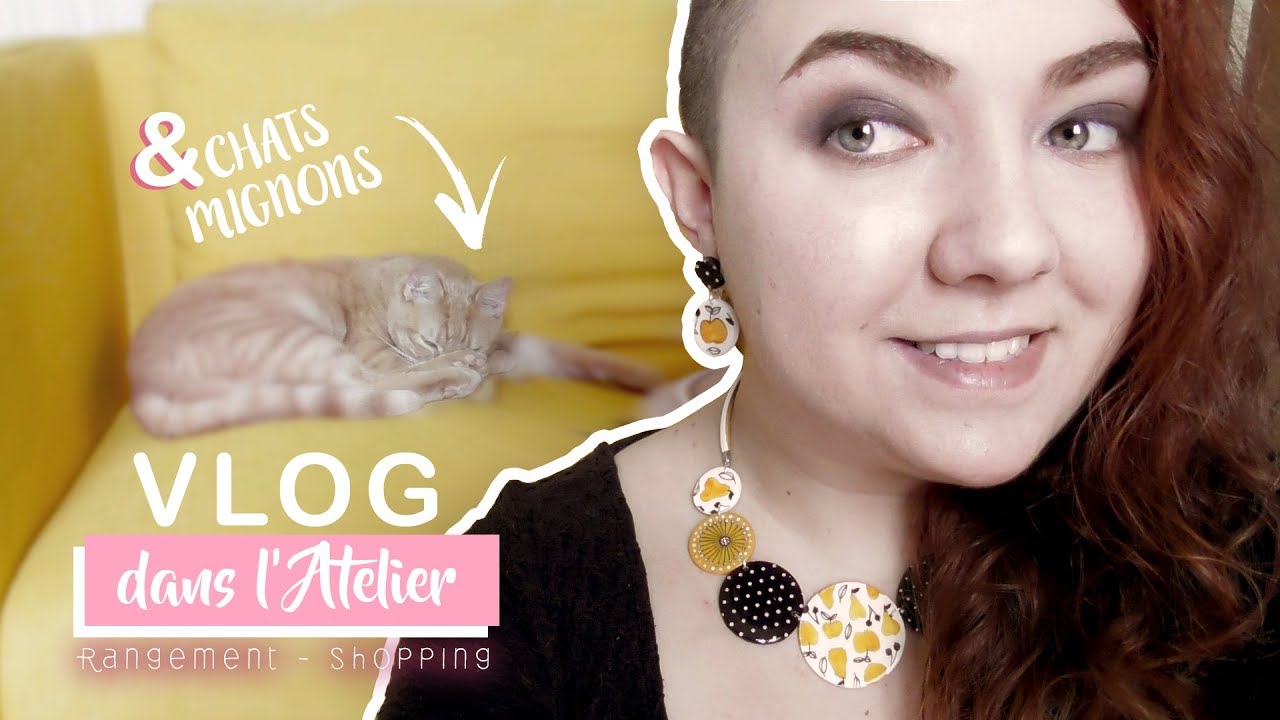 &bull; VLOG ATELIER #1 - Bazar, Achats cr&eacute;atifs et Essai couture ⎪ Fancy Puppet
