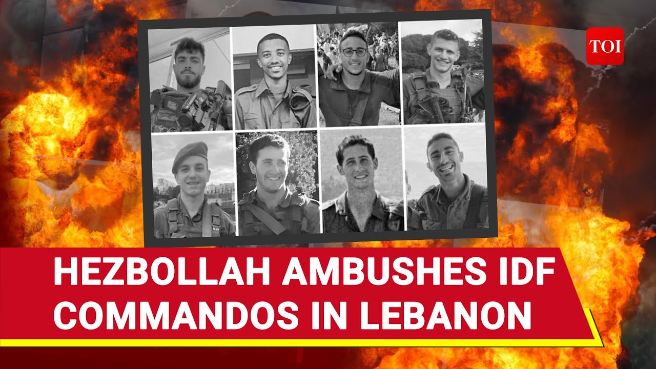 Hezbollah's Biggest Ground Attack: 8 Israeli Commandos Killed In Lebanon Fighting | Watch