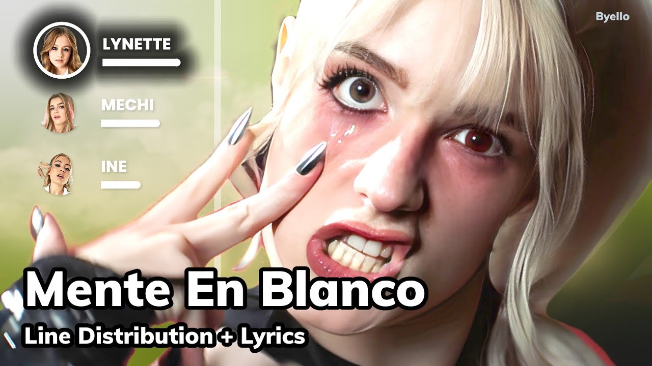 K4OS - MENTE EN BLANCO (Line Distribution + Letra Karaoke) K4OS Distribución de Líneas / ByEllo