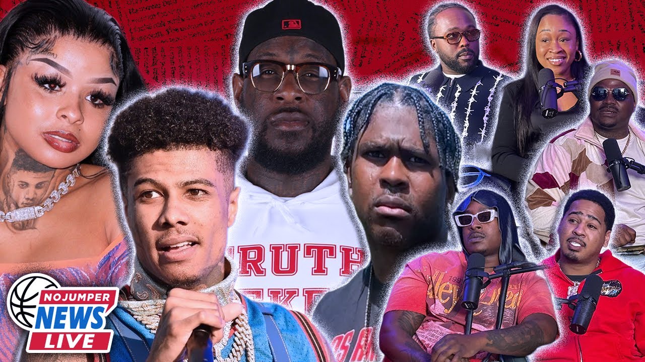 Chrisean Rock Pulls Up On Blueface With 100 Bloods, Spoety Face Disses 4xtras