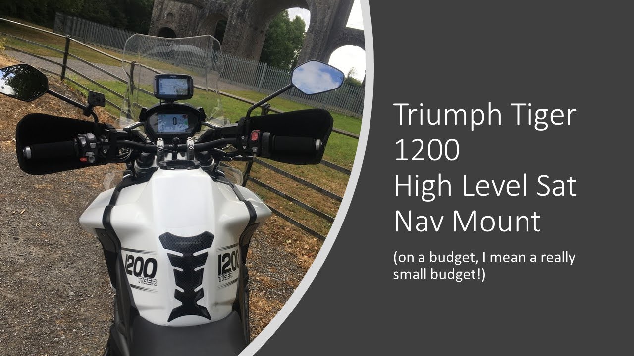 Triumph Tiger 1200 High Sat Nav Mount - CHEAP!