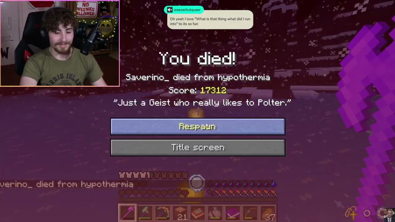 Sav Gets Angry at RLCraft and Switches Games Mid Stream