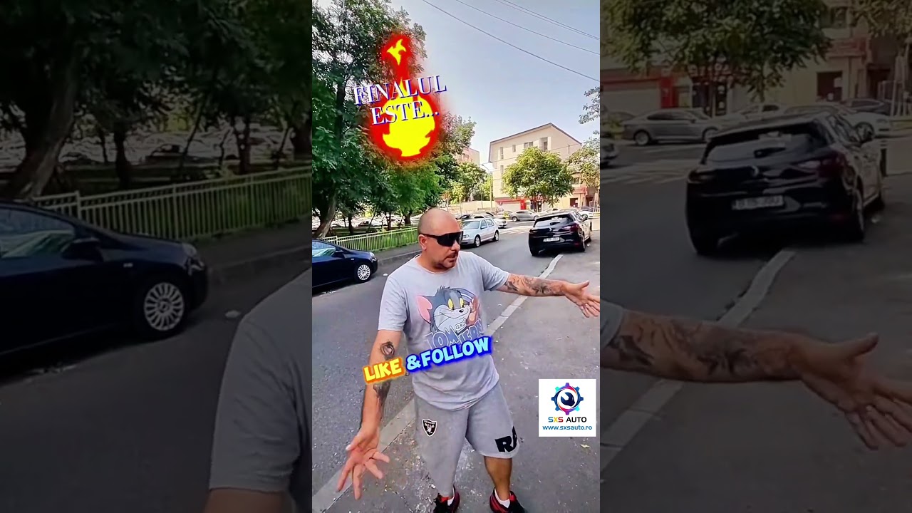 🤣🤣🤣 O duc la apa miresei! #viral #caterinca #auto #sxsauto #foryou #mihairadu