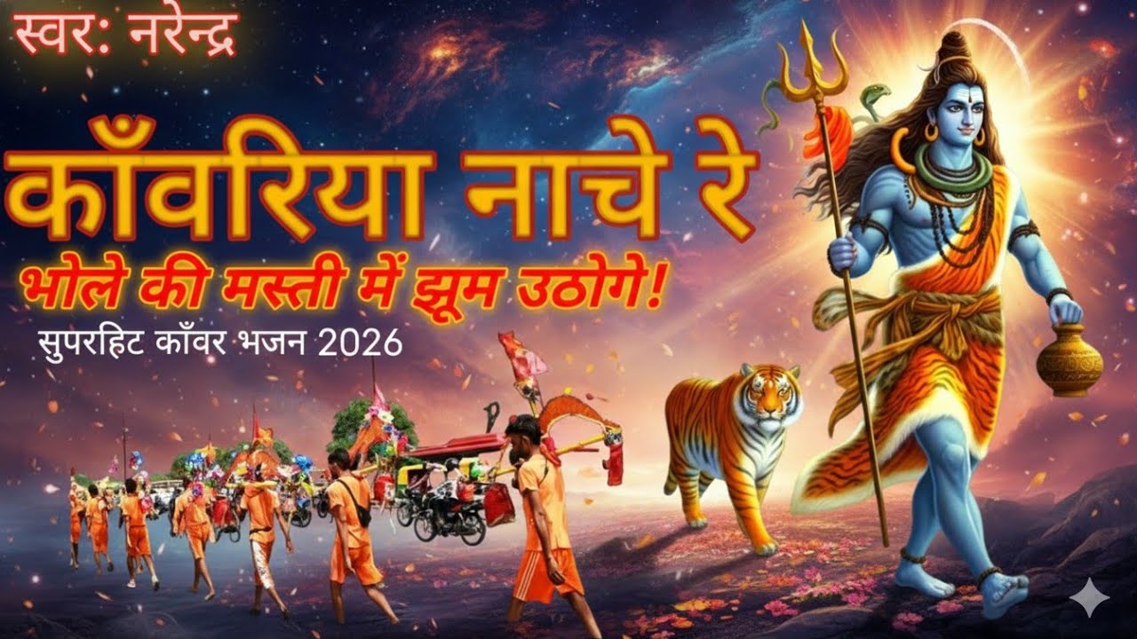 काँवरिया नाचे 💃 | Kanwariya Naache Re | सुपरहिट शिव भजन 2026 | Narendra | Swaranjali Bhakti