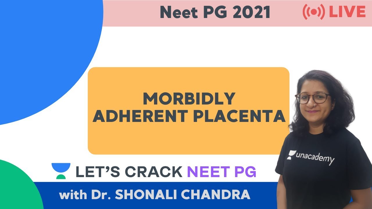 Morbidly Adherent Placenta | NEET PG 2021 | Dr. Shonali Chandra