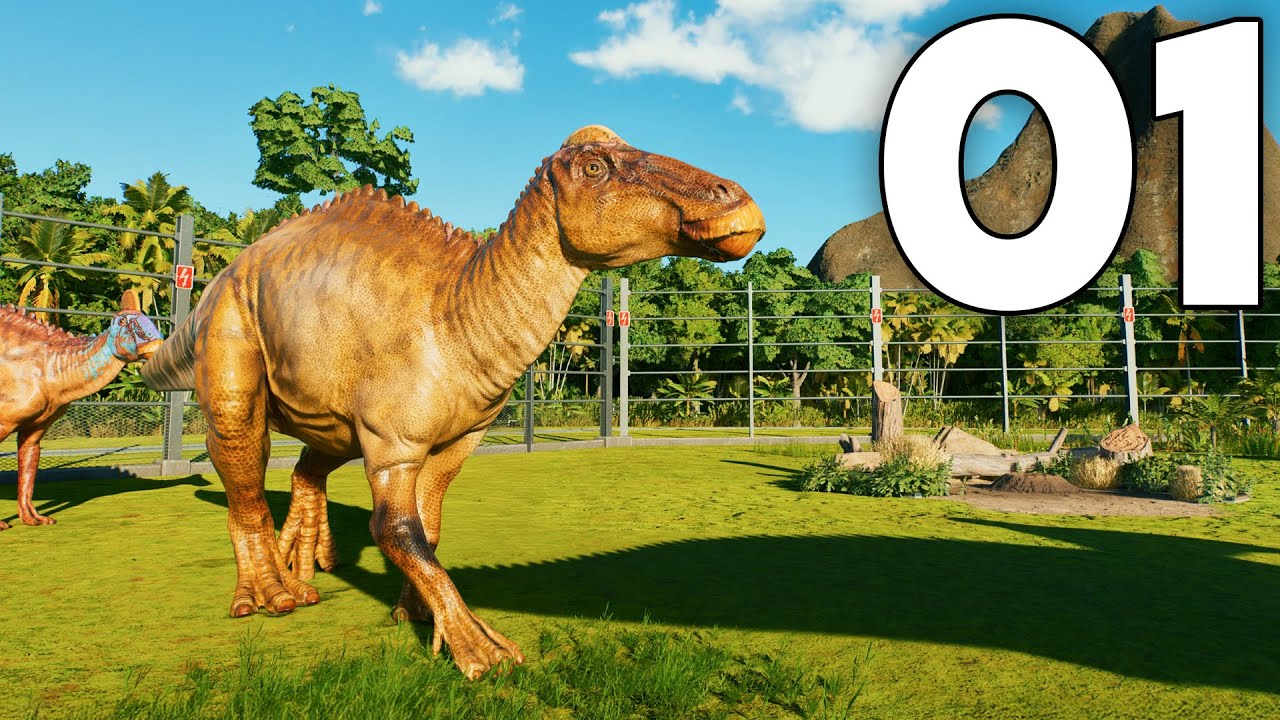 Jurassic World Evolution 3 Sandbox — Часть 1 — Начало