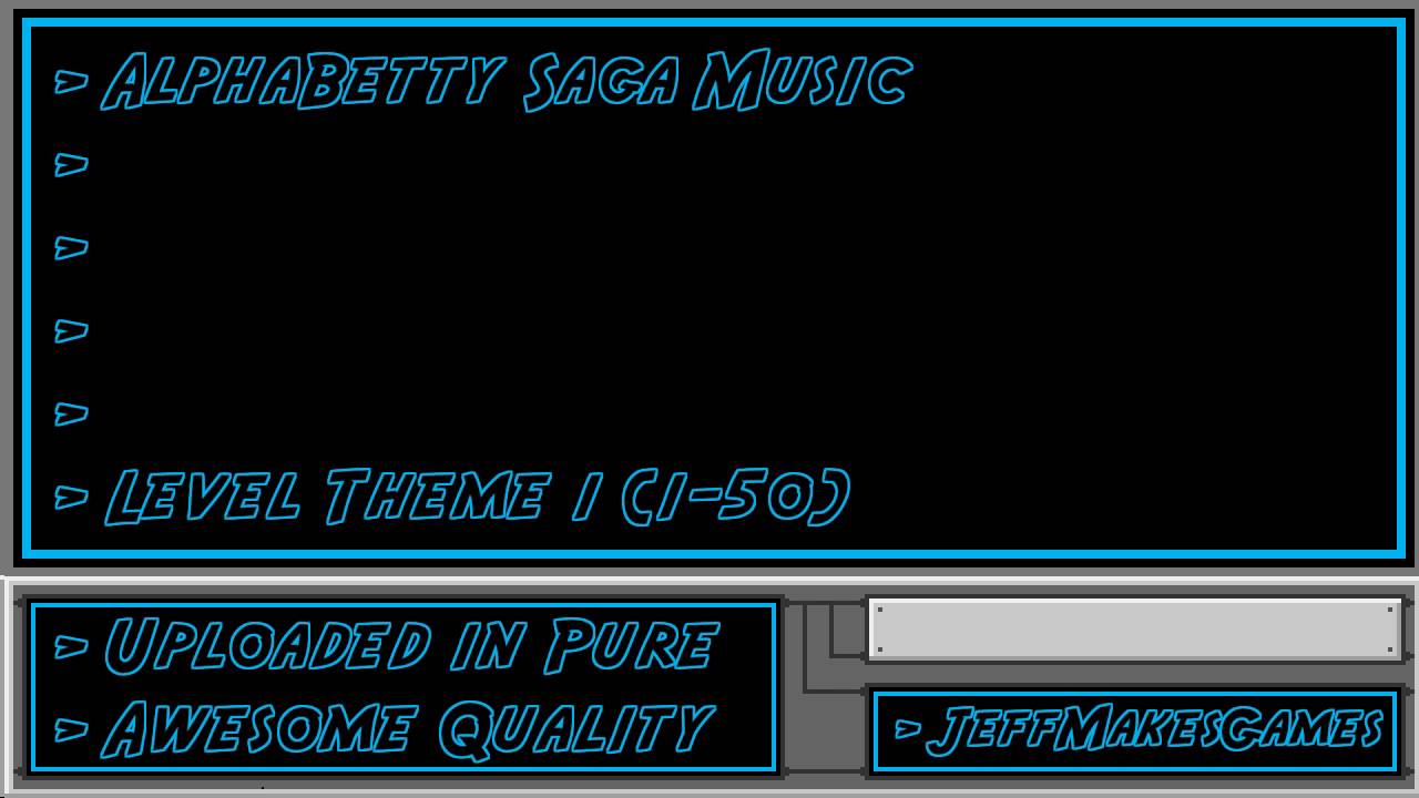 AlphaBetty Saga (FaceBook) Music - Level Theme 1 (1-50)