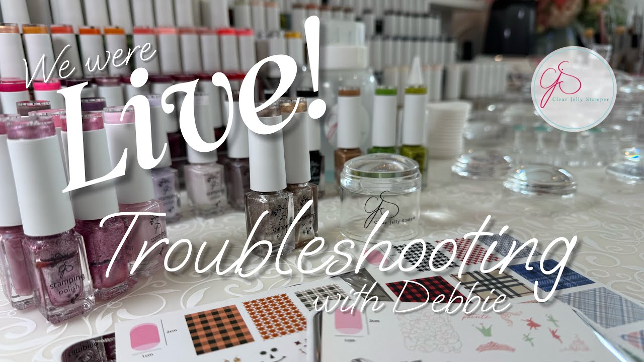 Thurs Live with Debbie - Troubleshooting Q&A. Ep. 1 (fine lines & plaid)