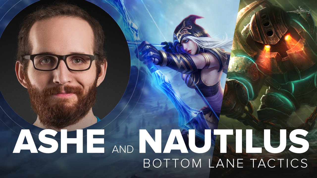 Ashe rework & Nautilus support bottom lane by Cloud9 Lemonnation - Season 5 | League of Legends