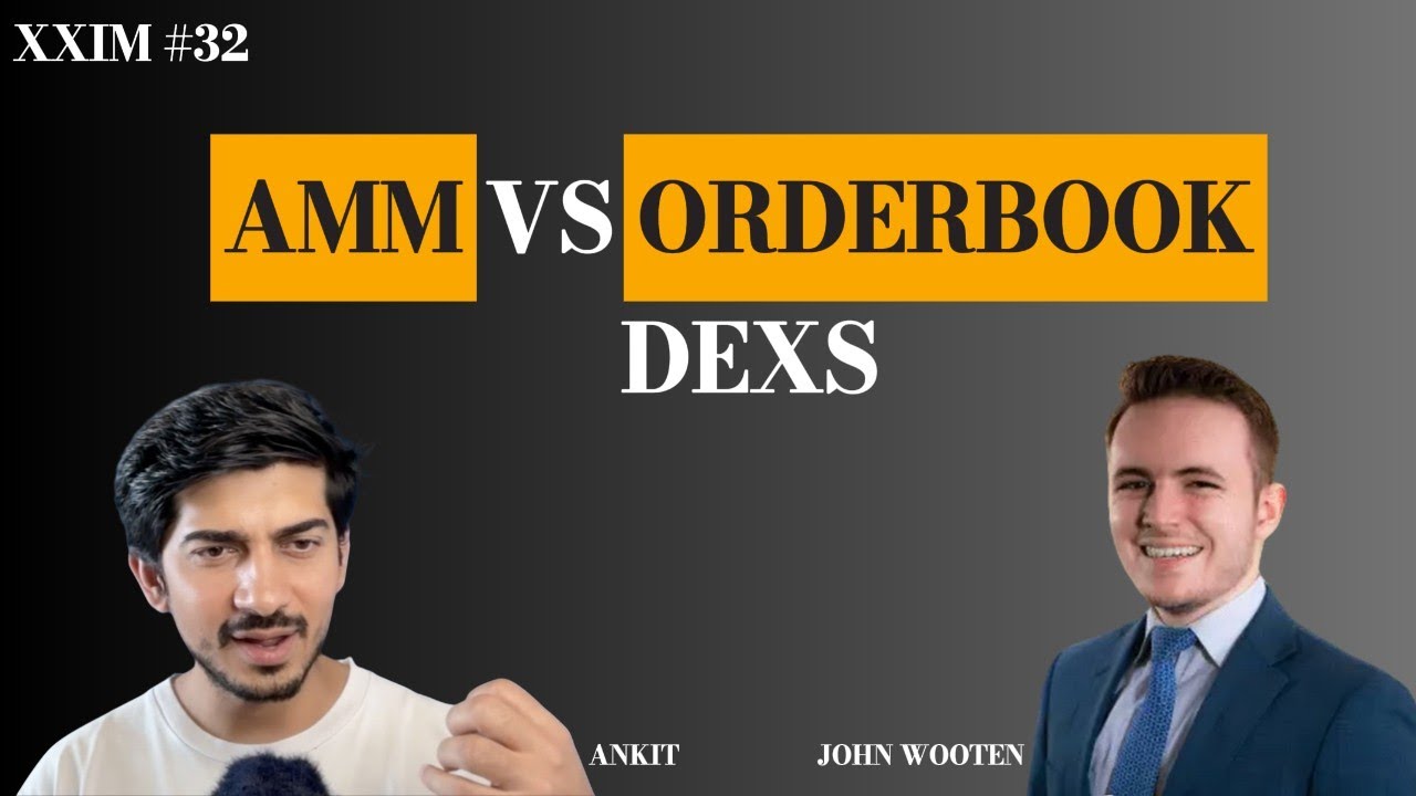 Automated Market Makers (AMM) vs. ORDERBOOK Based DEXs?