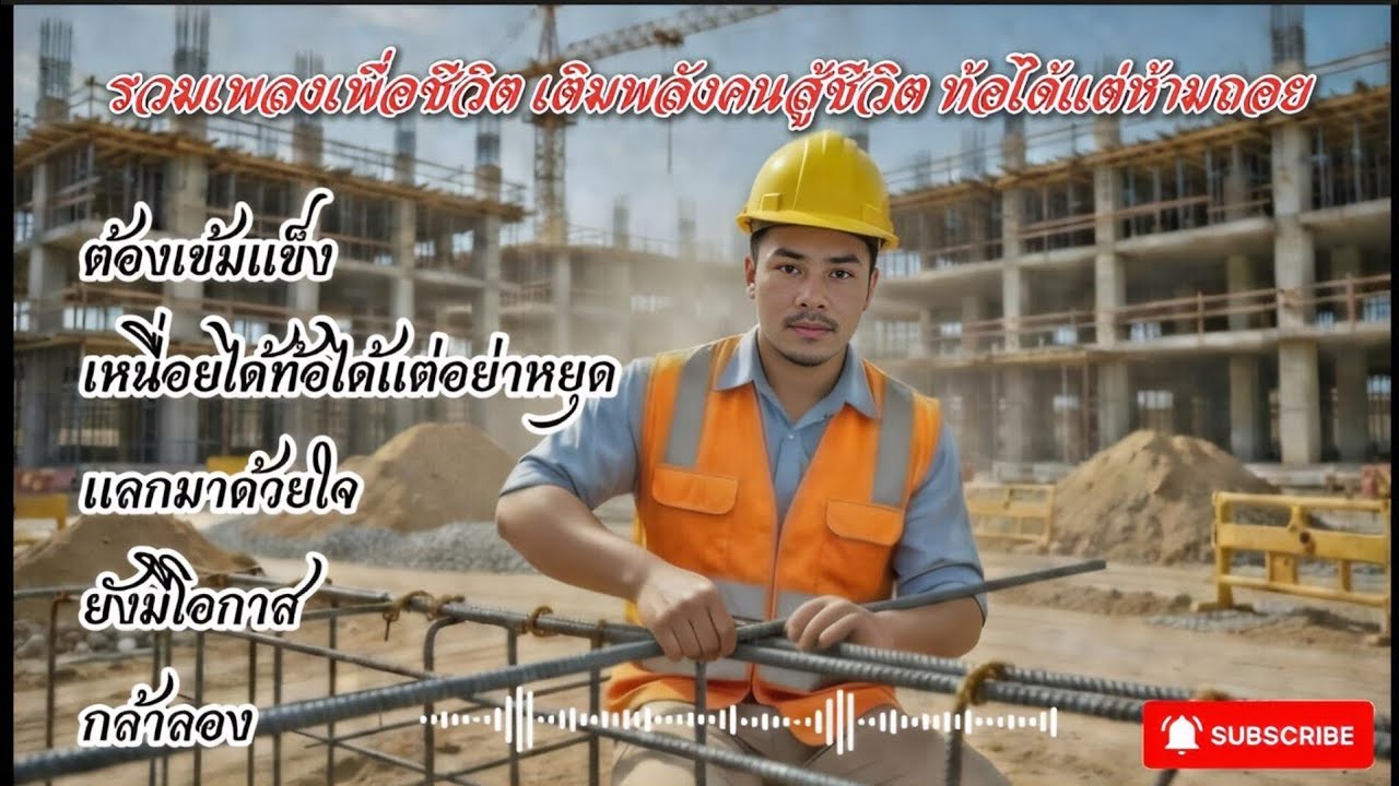 🎧 รวมเพลงเพื่อชีวิต เติมพลังคนสู้ชีวิต ท้อได้แต่ห้ามถอย สู้เพื่อครอบครัว