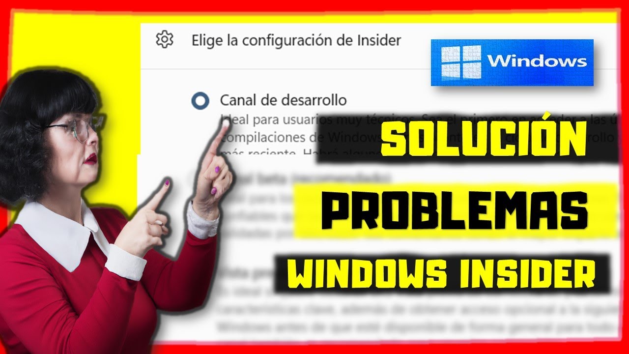 C&oacute;mo Cambiar de canal o salir Windows Insider ✅