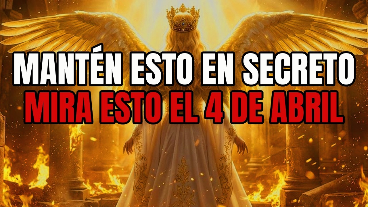 Elegido, 4 de abril &mdash; Anoche sali&oacute; a la luz algo sobre ti (MANT&Eacute;N ESTO EN SECRETO) 👀🔥