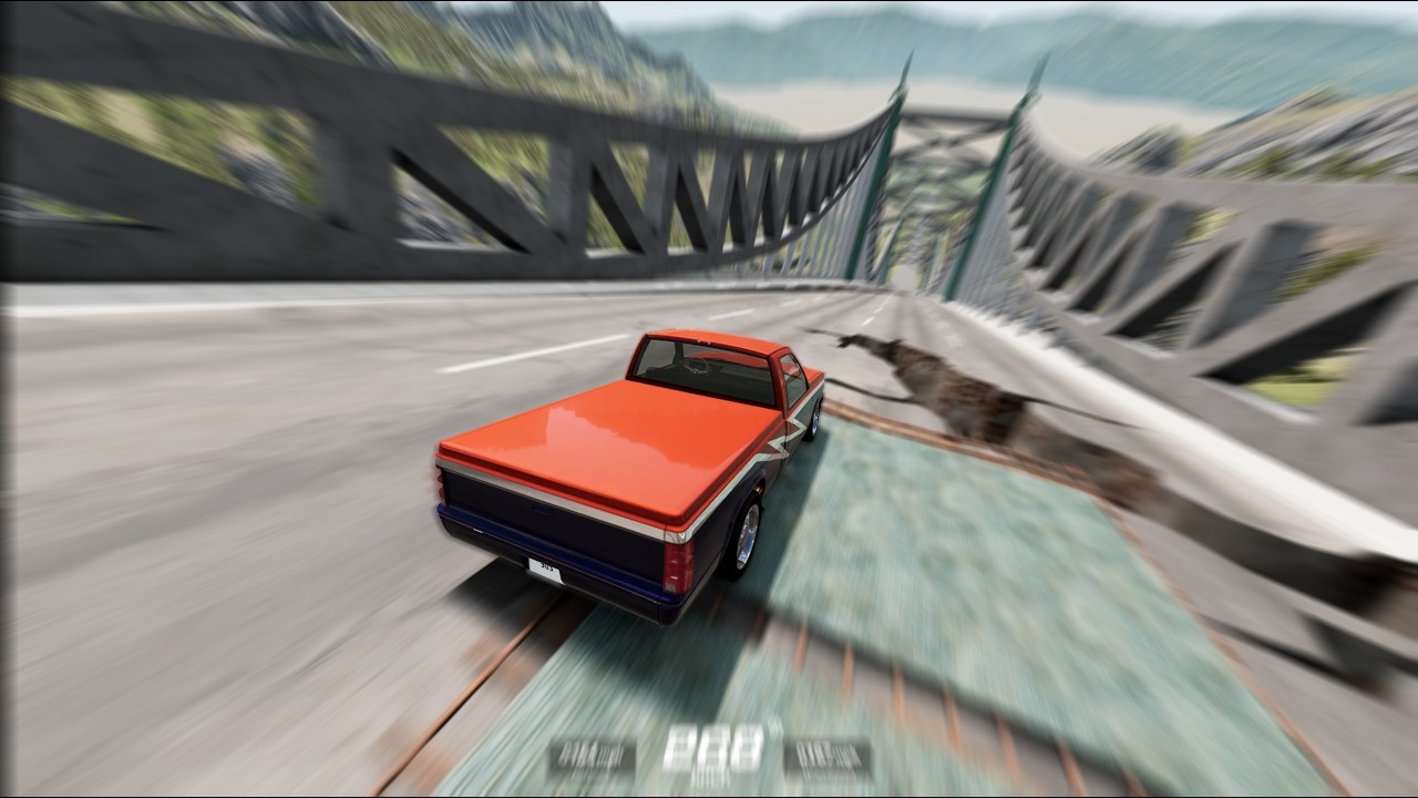 Full Throttle INSANE Long Downhill Mayhem! | BeamNG.drive Epic Crashes & Speed Test #21