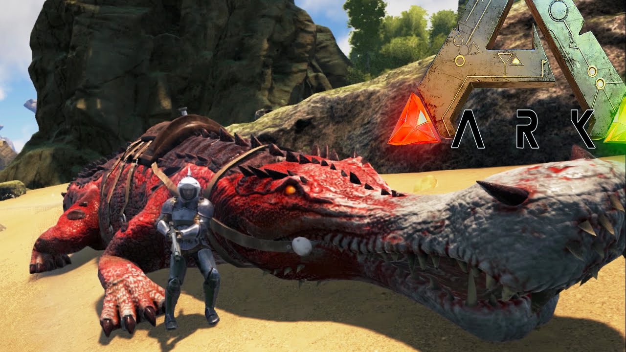Ark Survival Evolved - ALPHA SARCO, MEGA SNAKE PIT,  FAILS - Modded Survival Ep33 (Ark Gameplay)