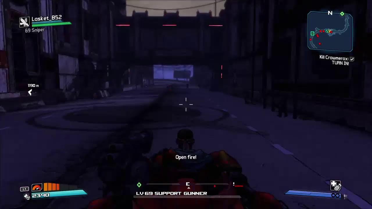 BORDERLANDS 1 DEFEAT THE CRAB with friend this time