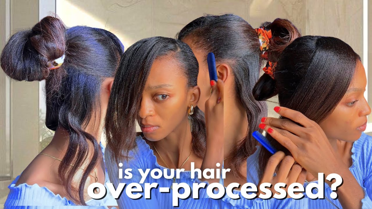 how i saved my OVER-PROCESSED relaxed hair + actionable tips on how you can save yours!