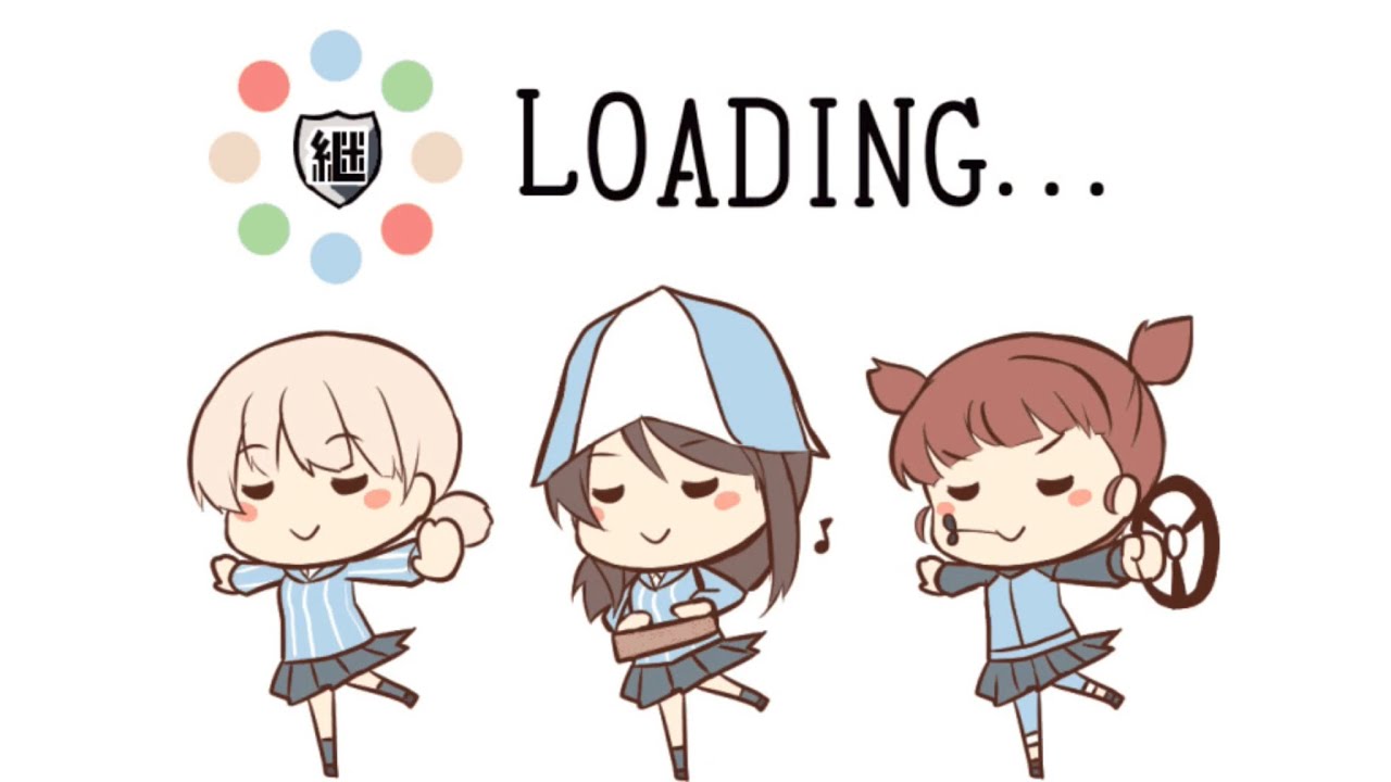 Girls und Panzer - Jatkosota Loading Screen
