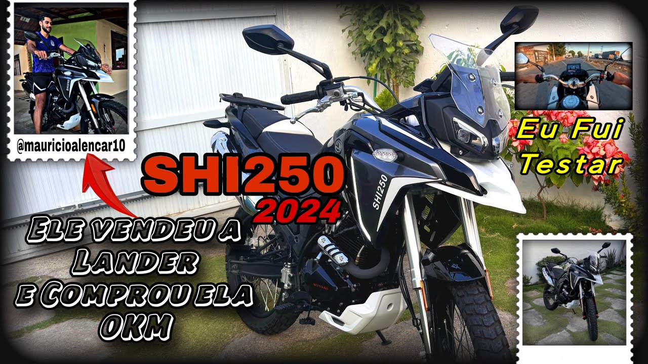 ELE VENDEU A MOTO LANDER E COMPROU A MOTO SHI 250 DA CHINA | VALEU A PENA?