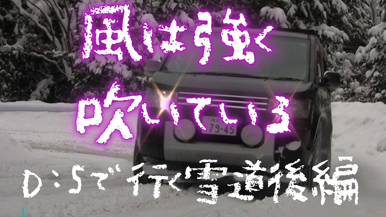Ｄ：5でいく雪道　後編