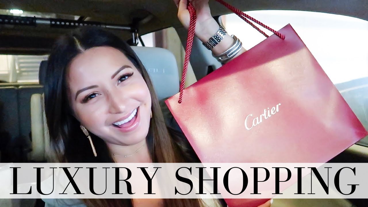 LUXURY SHOPPING VLOG - My First time in Cartier + New LUXURY Shoes + Workout Clothes | LuxMommy