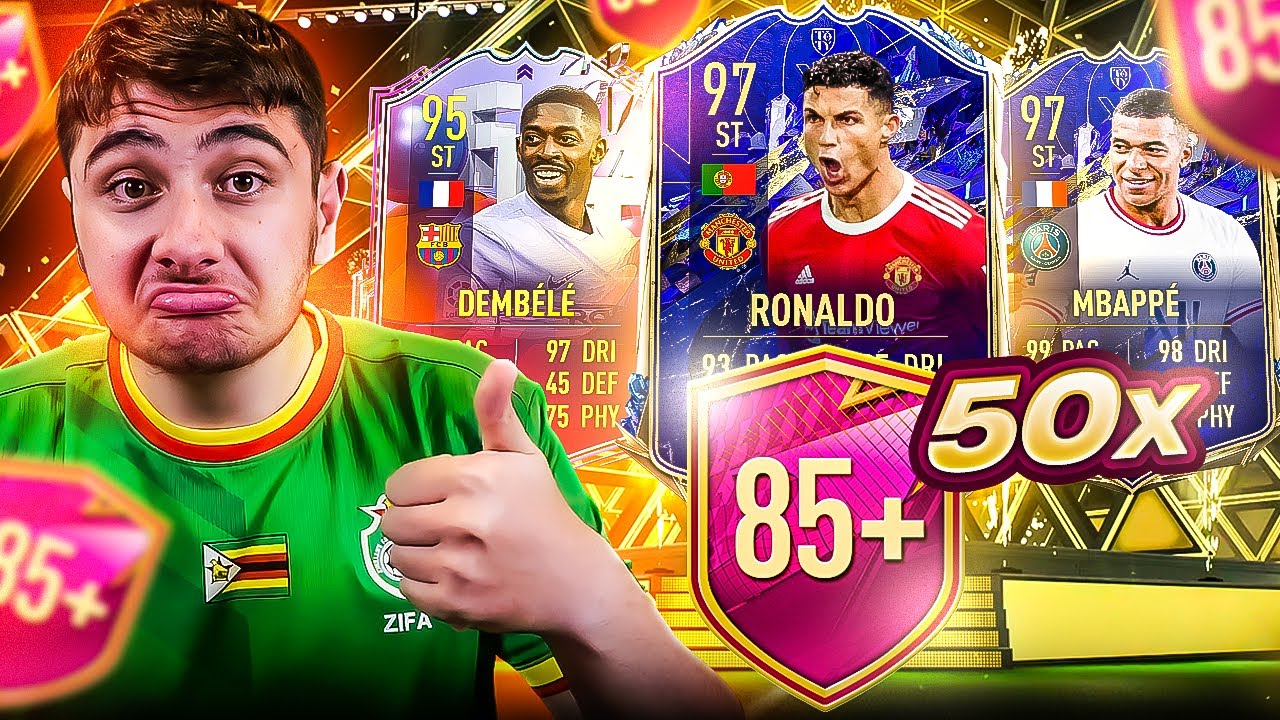 I opened 50 85+ x10 Packs!