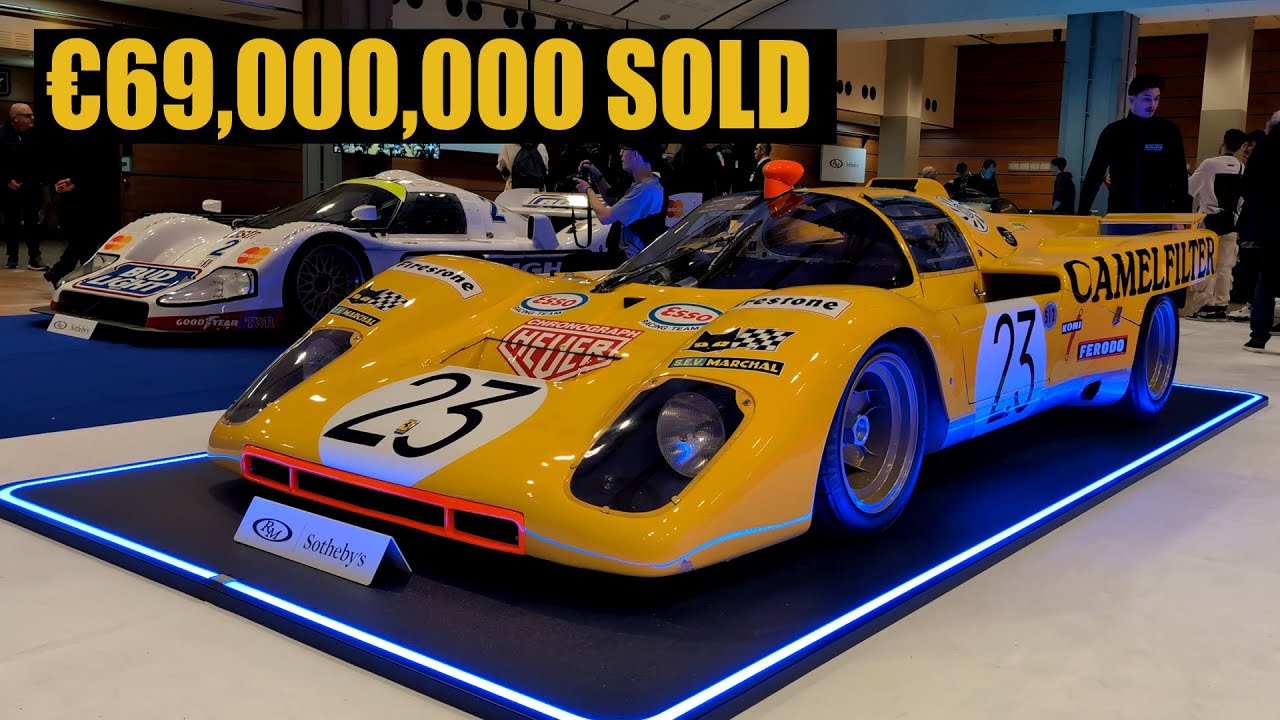 Supercars Beneath the Louvre – Auction Highlights