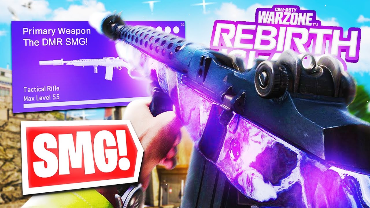 this DMR SMG BUILD is SO GOOD on REBIRTH ISLAND😱! (Cold War Warzone)