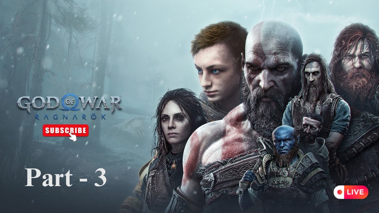 God of War Ragnarök Walkthrough | Part - 3 | Kratos fight with Thor ⚔️