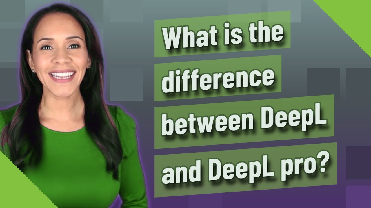 What is the difference between DeepL and DeepL pro?