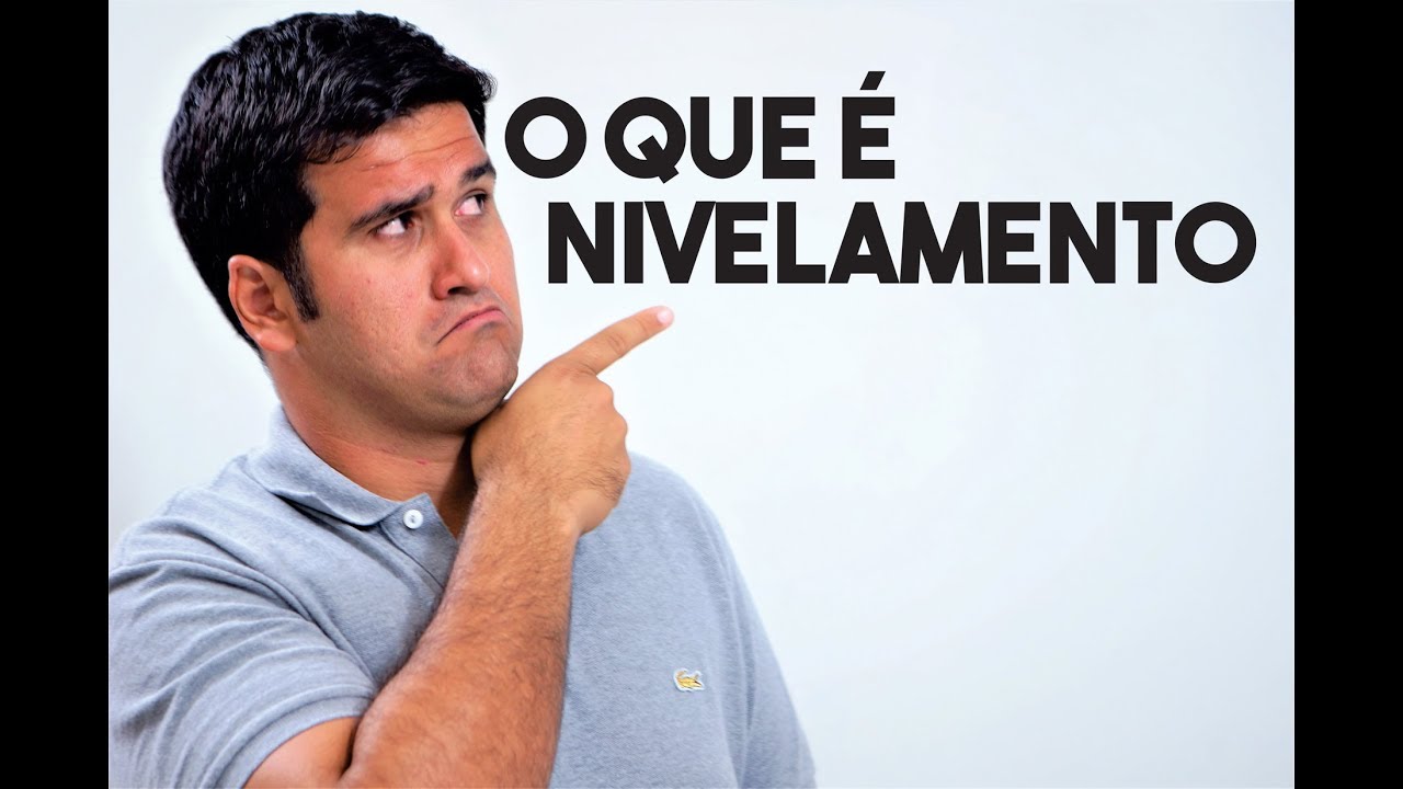 Voc&ecirc; sabe o que &eacute; Nivelamento Topogr&aacute;fico?