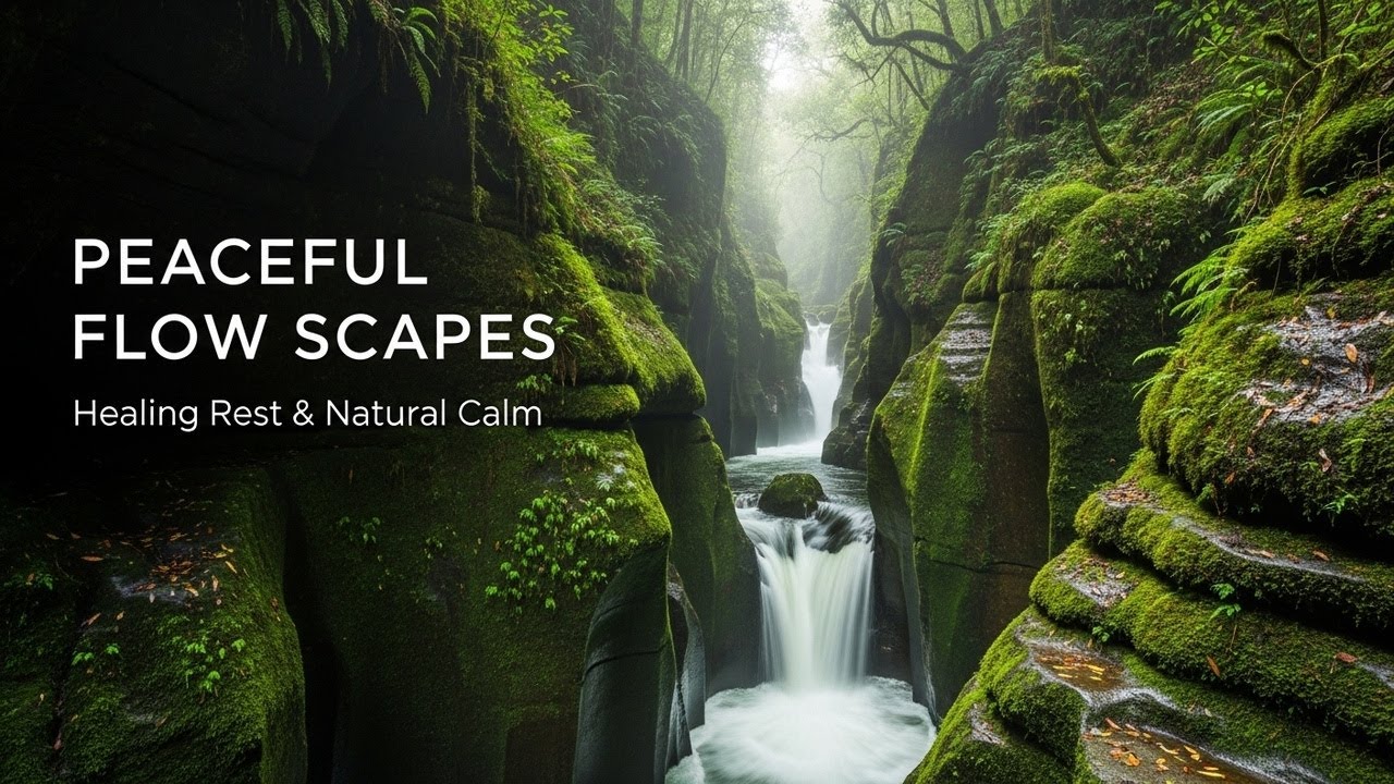 Serene Forest Ambience with Flowing River Sounds for Sleep Meditation Stress Relief and Calm Focus