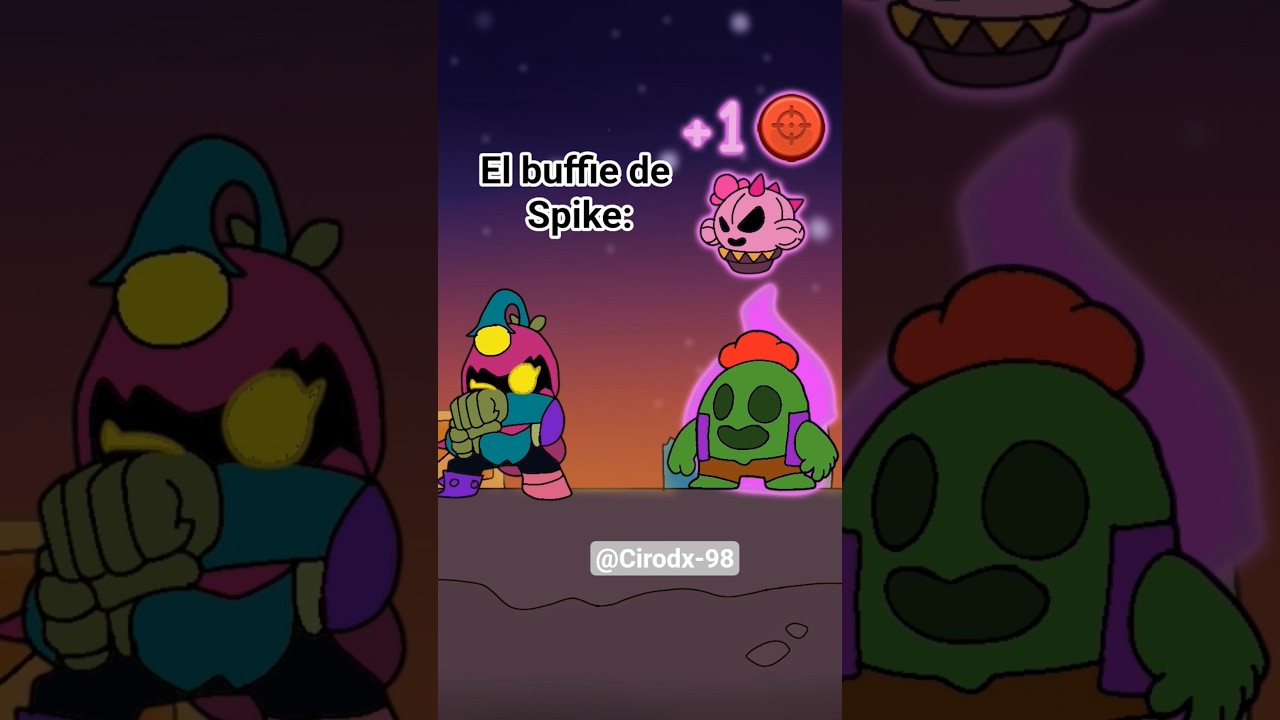 el buffie de spike #brawlstarsanimation #brawlstars