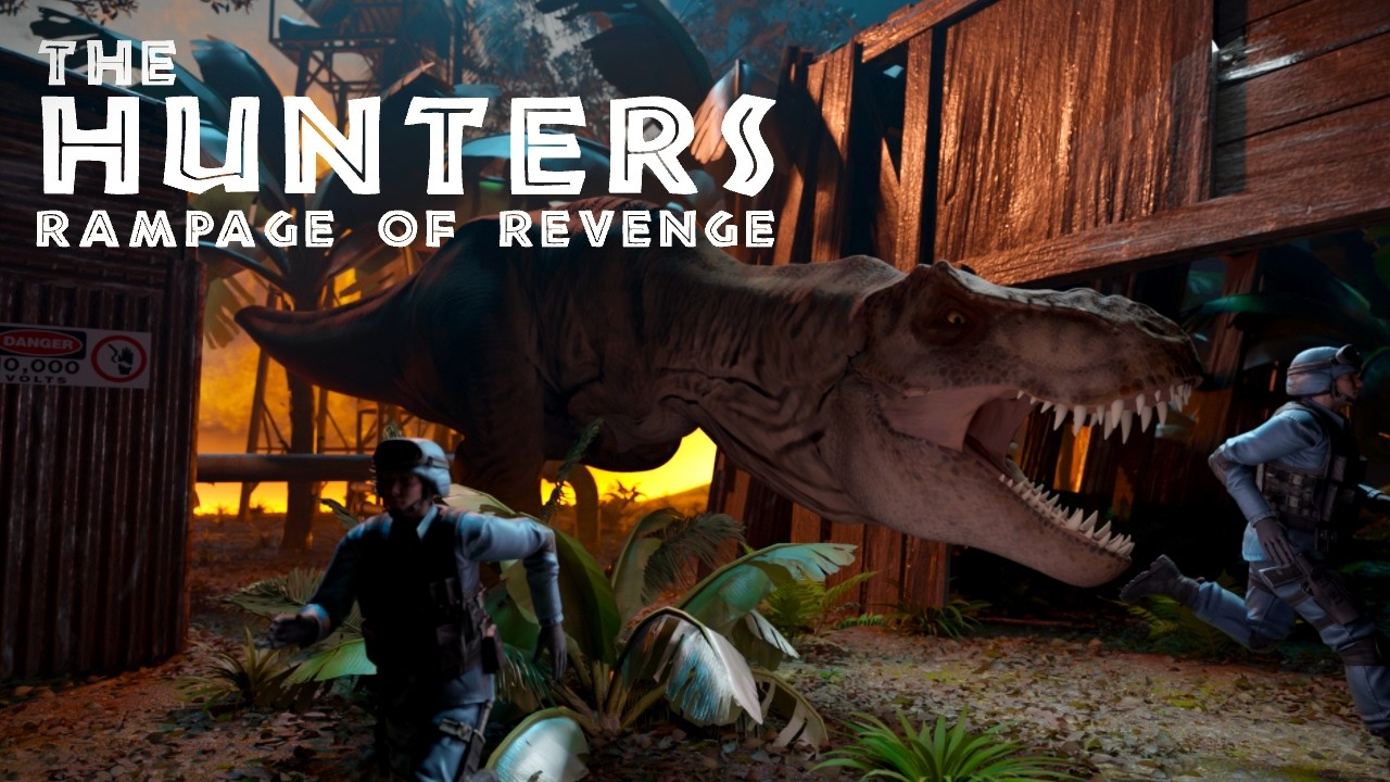 The Hunters 5 (Rampage of Revenge) - A Jurassic Park Animated Horror Film (Blender)