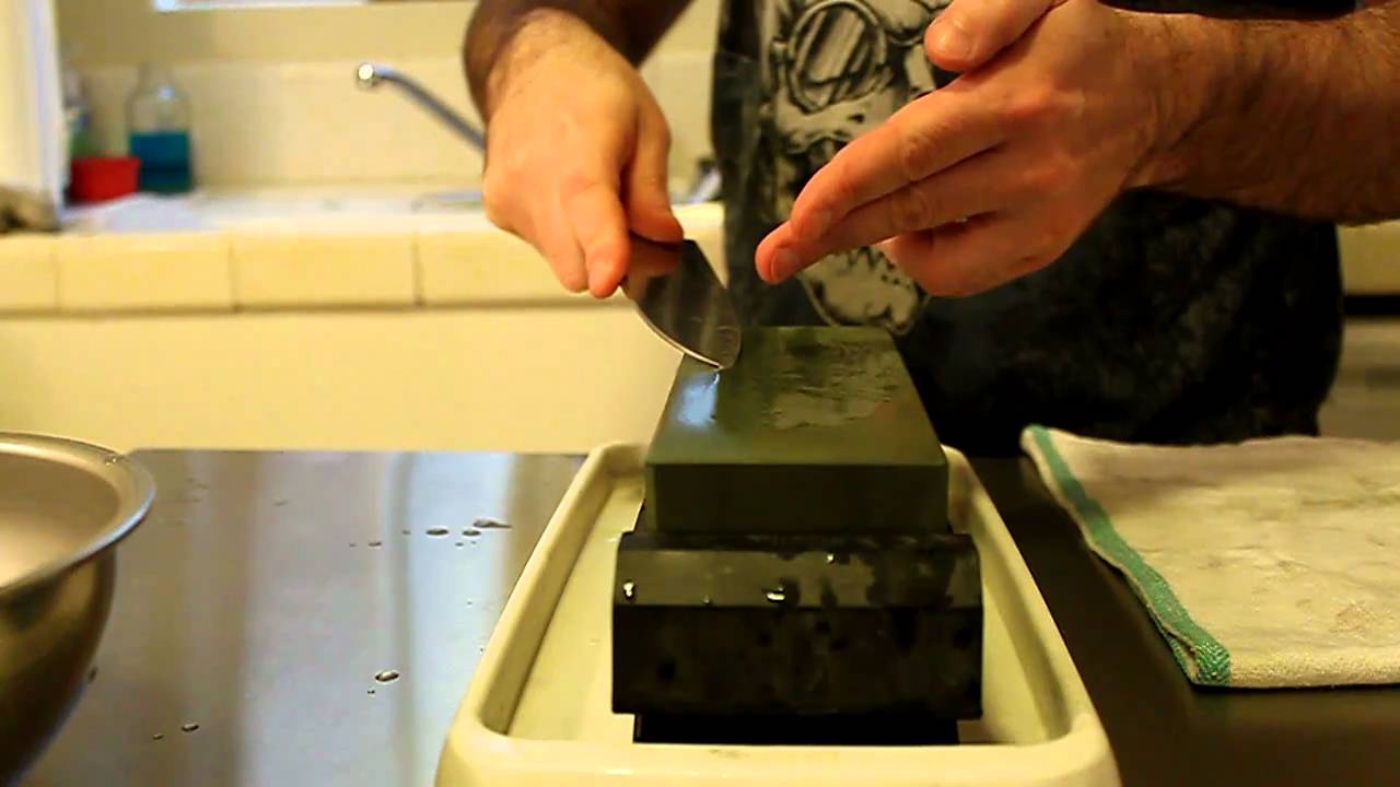 Sharpening the tips of knives- Japanese Knife Imports