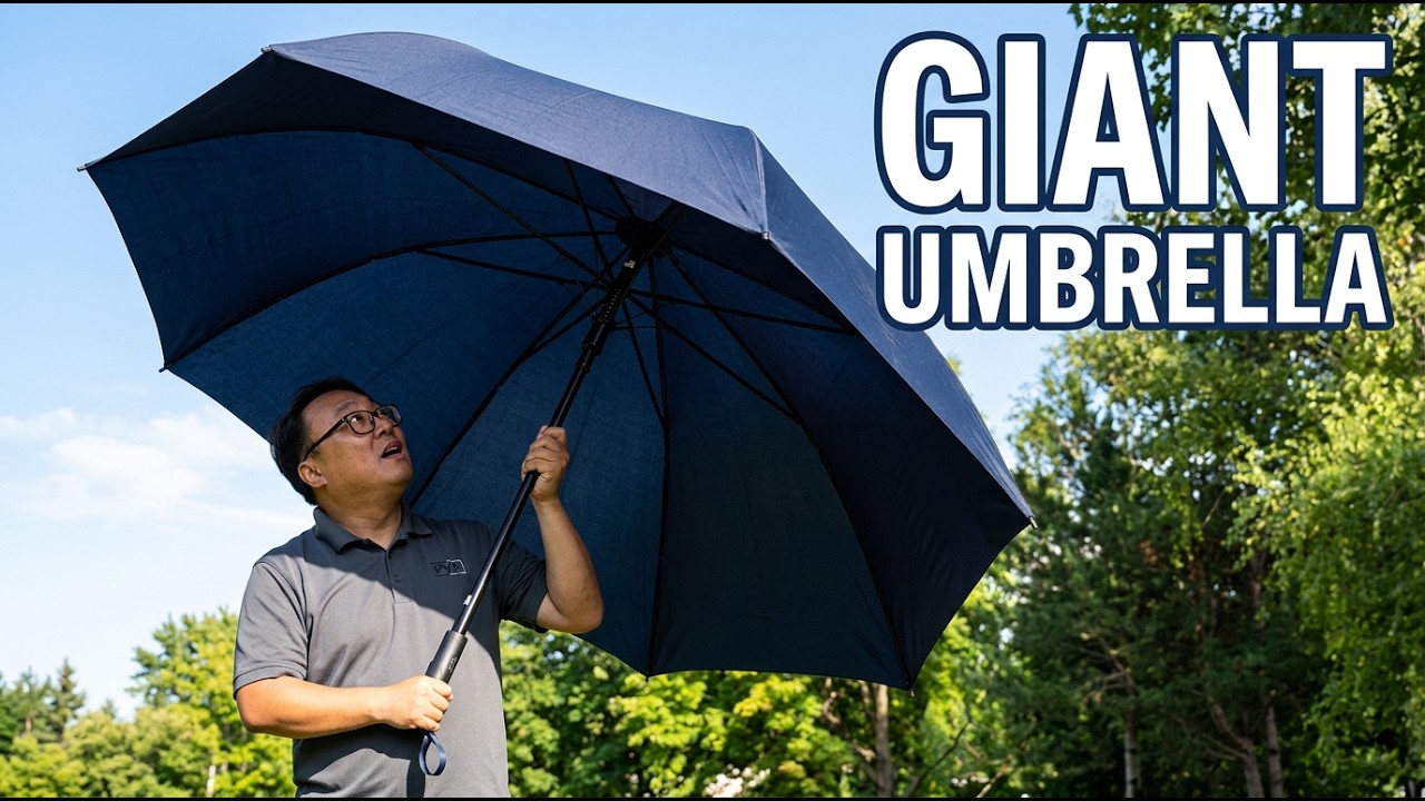 THIS IS A GIANT UMBRELLA