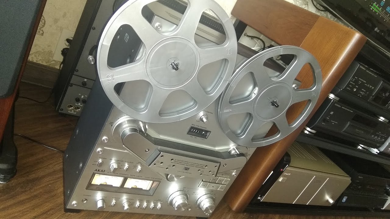 AKAI GX 635D Ремонт  Часть 4  Продолжение сборки  Первый пуск