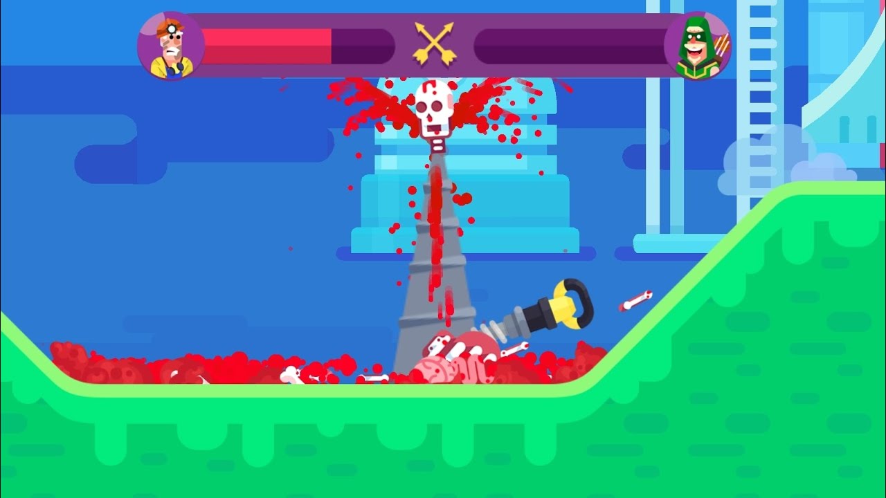 Bowmasters JackHammer Secret Moves Attacks | Bowmasters Secret Moves