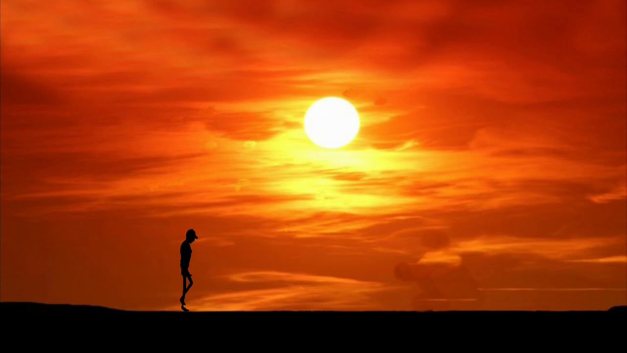 Boy walking in sunset for whatsapp status....||ALL IN GREEN....