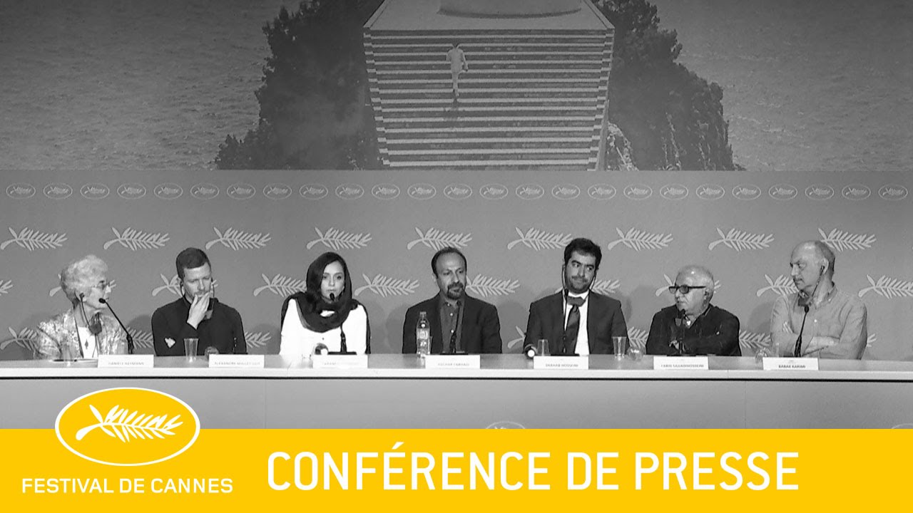 FORUSHANDE - Press Conference - EV - Cannes 2016