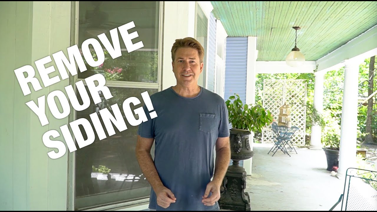 Remove Your Siding to Reveal the Original Woodwork