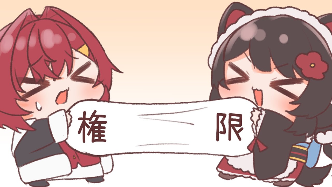 まうすすくすく【戌亥とこ】【アンジュ・カトリーナ】【にじさんじ】【手描き】