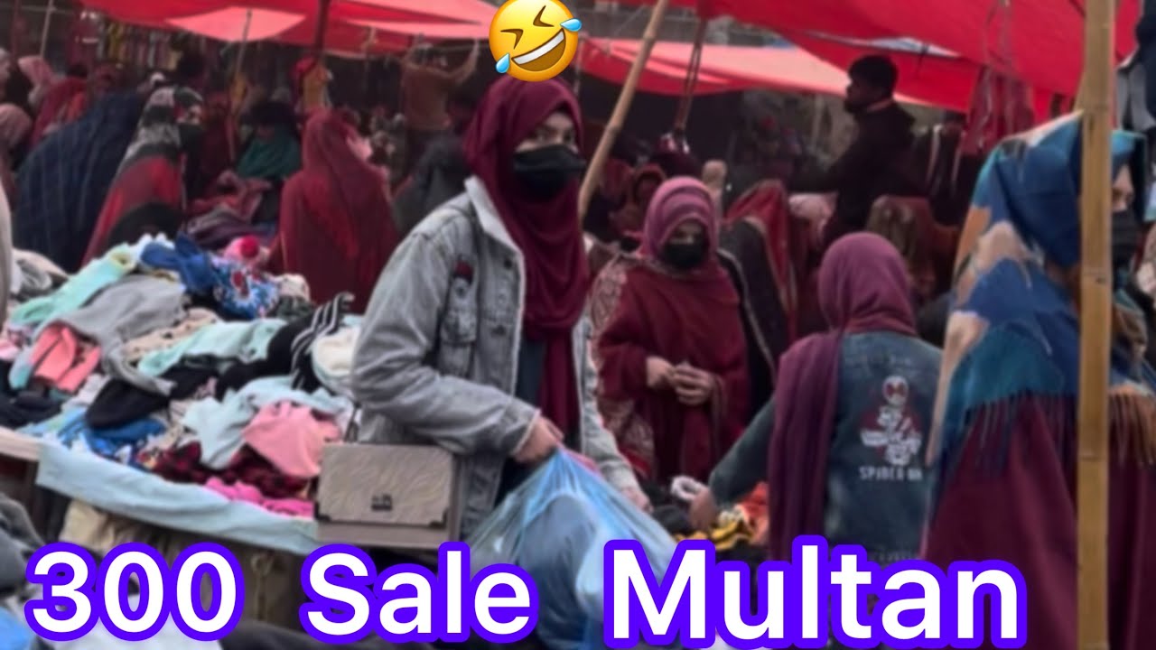 Multan Chandni Bazaar and Shasta Bazar blocking to our 4K video food lovely Vlog shopping sale  ￼