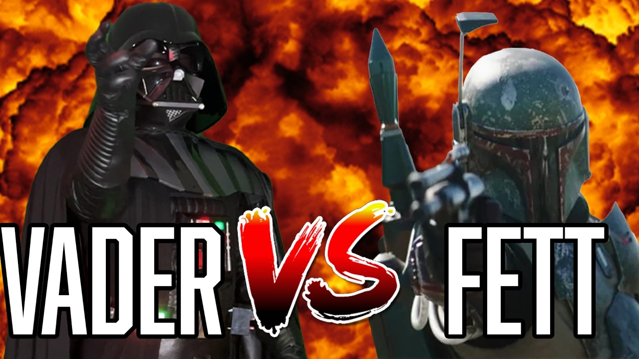 Darth Vader vs Boba Fett