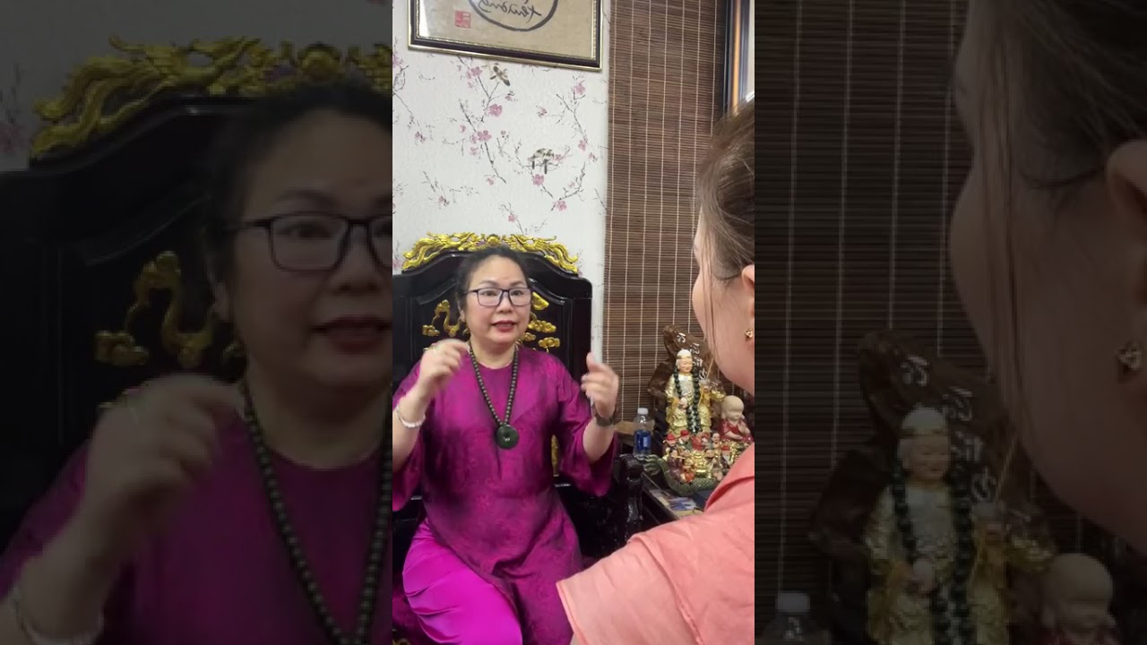Thanh Hiền trực tiếp tư vấn xem nhân tướng cho khách đến từ Quảng Nam. Vợ 1987 Đinh Mẹo- Chồng 1986