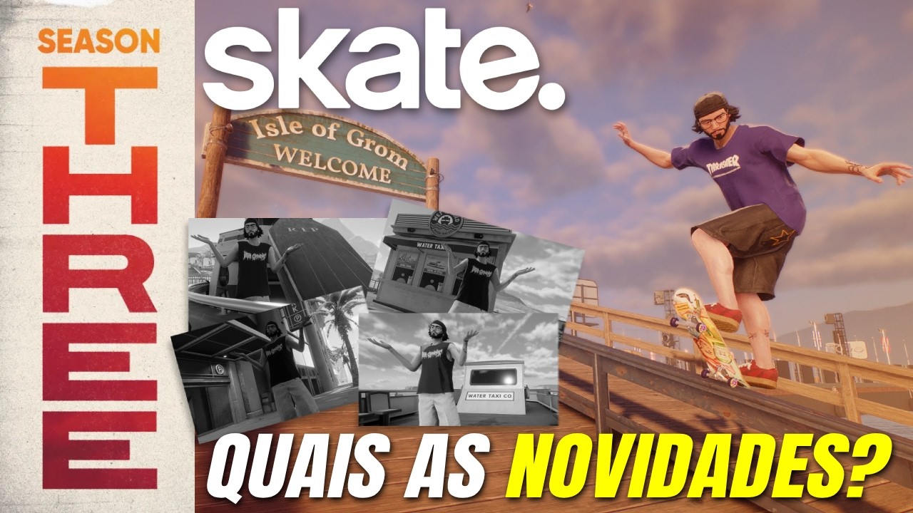 RESETEI!!! VOLTEI AO ÍNICIO DO GAME? | Skate