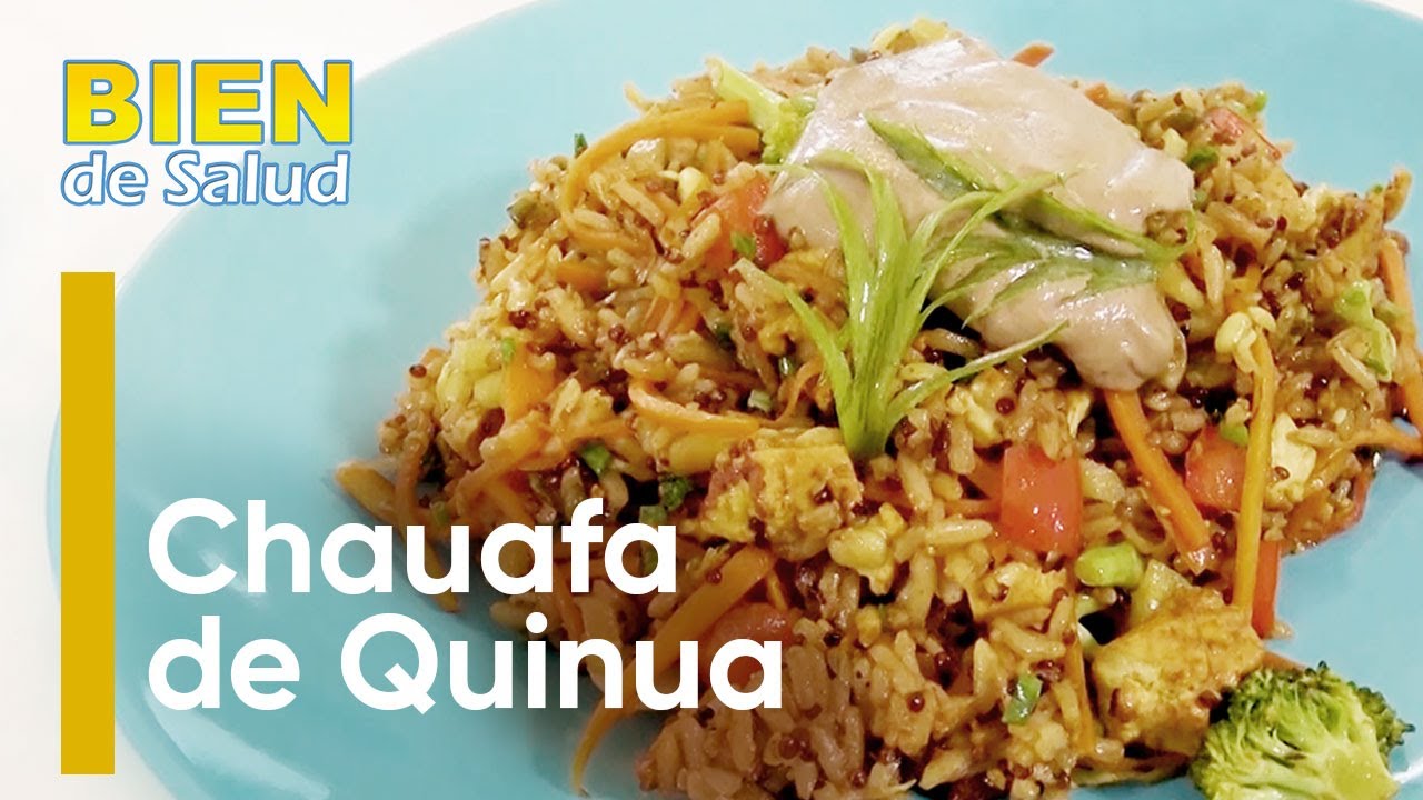 #COCINASANA - Chaufa de quinua y arroz integral
