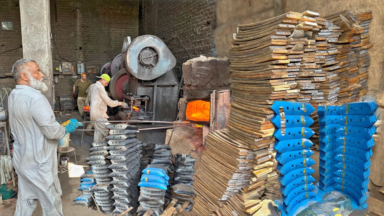 Agriculture Tractor Caltivator Harrow Making Processing IN Local Factory